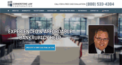 Desktop Screenshot of cornerstonelawcorp.com
